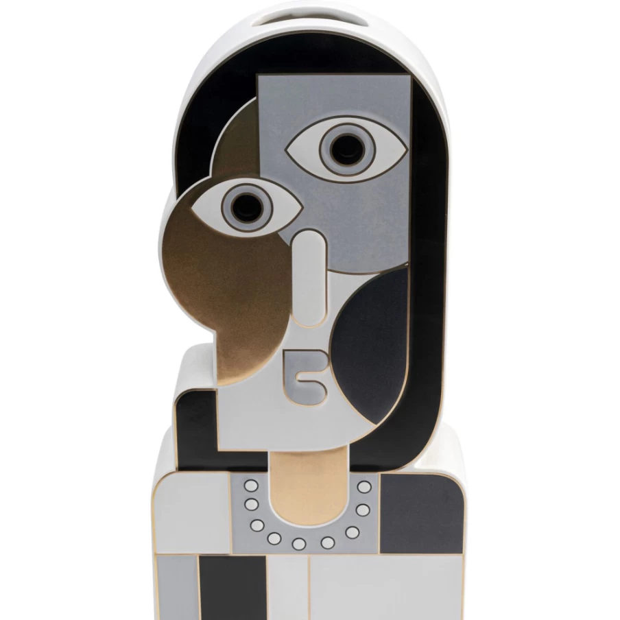 "KARE Design Abstract Lady Sculpture Vase - 43cm Modern Home Decor Art Piece"