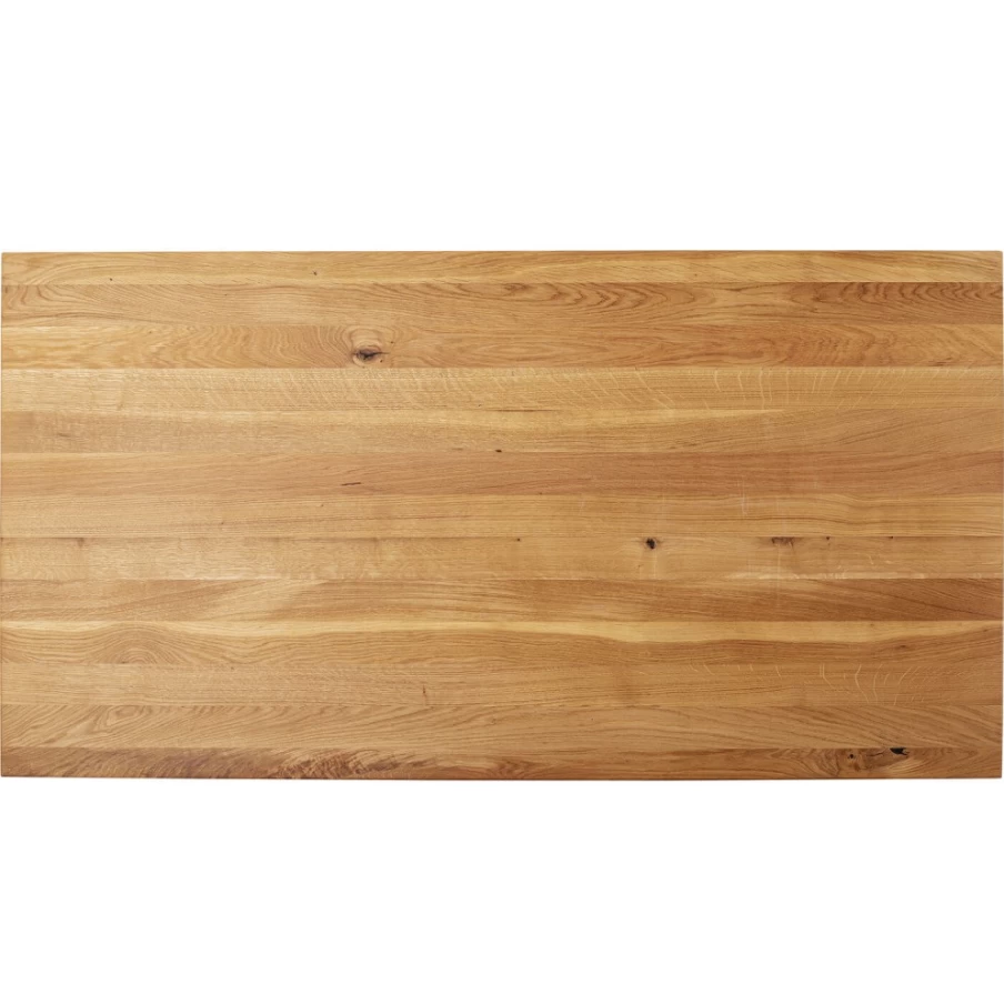 KARE Design Swiss Edge Oak Table Top | 180x90 cm | Modern Dining Table Surface