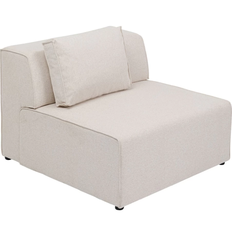 KARE Design Infinity 2-Seater 100Cm Cream Fabric Modern Sofa