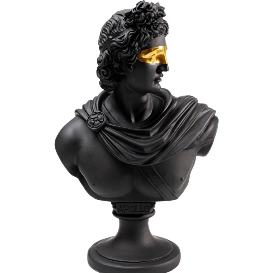 KARE Design Deco Object Noble Sir Eyes 36cm Modern Sculpture for Home Decor