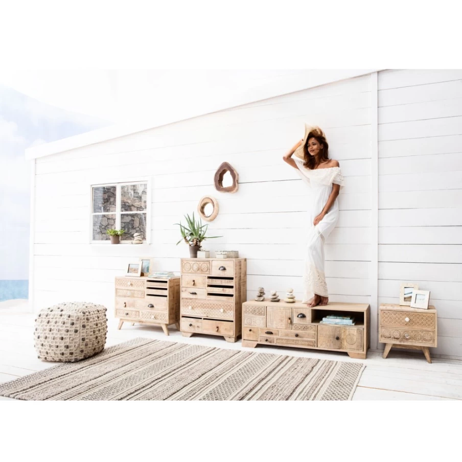 KARE Design Puro 10-Drawer Dresser - Modern Chest of Drawers for Bedroom Storage