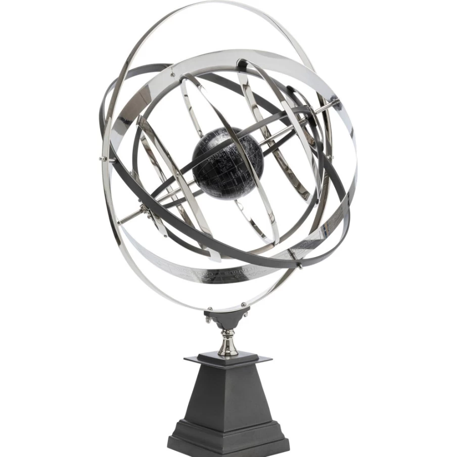 KARE Design Armillary Sphere Sundial - 82Cm Decorative Object for Home & Garden