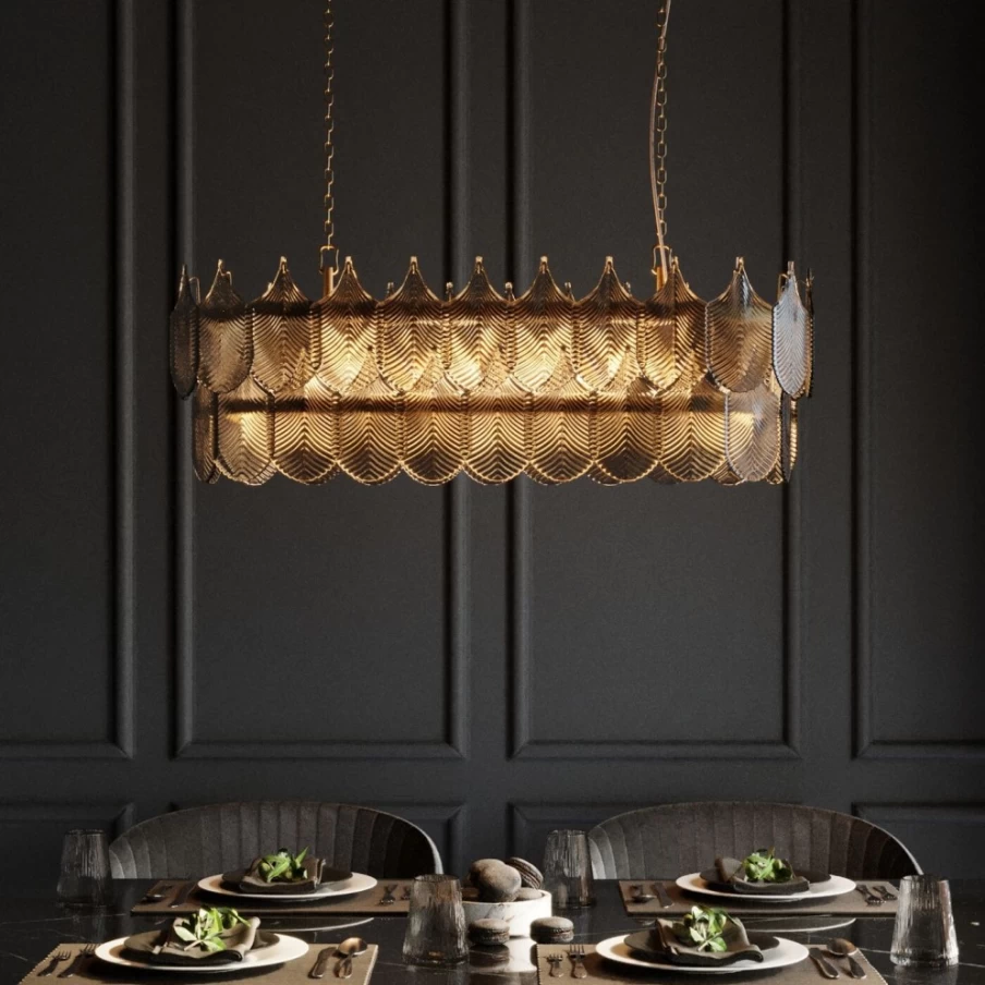 KARE Design Modern Botania Pendant Lamp - Elegant Hanging Light for Living Room & Dining Room