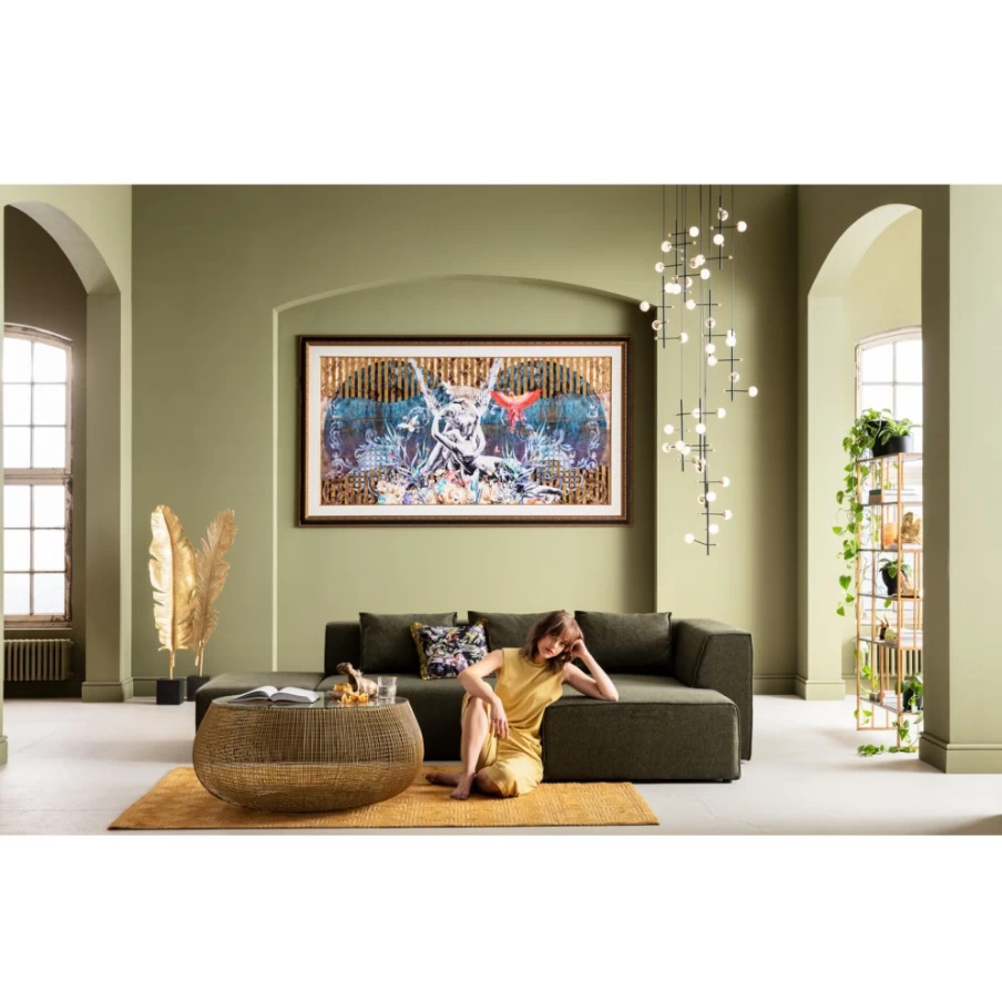 "KARE Design Modern Framed Picture Lovers Wall Art 266x150cm Large Decorative Painting"
