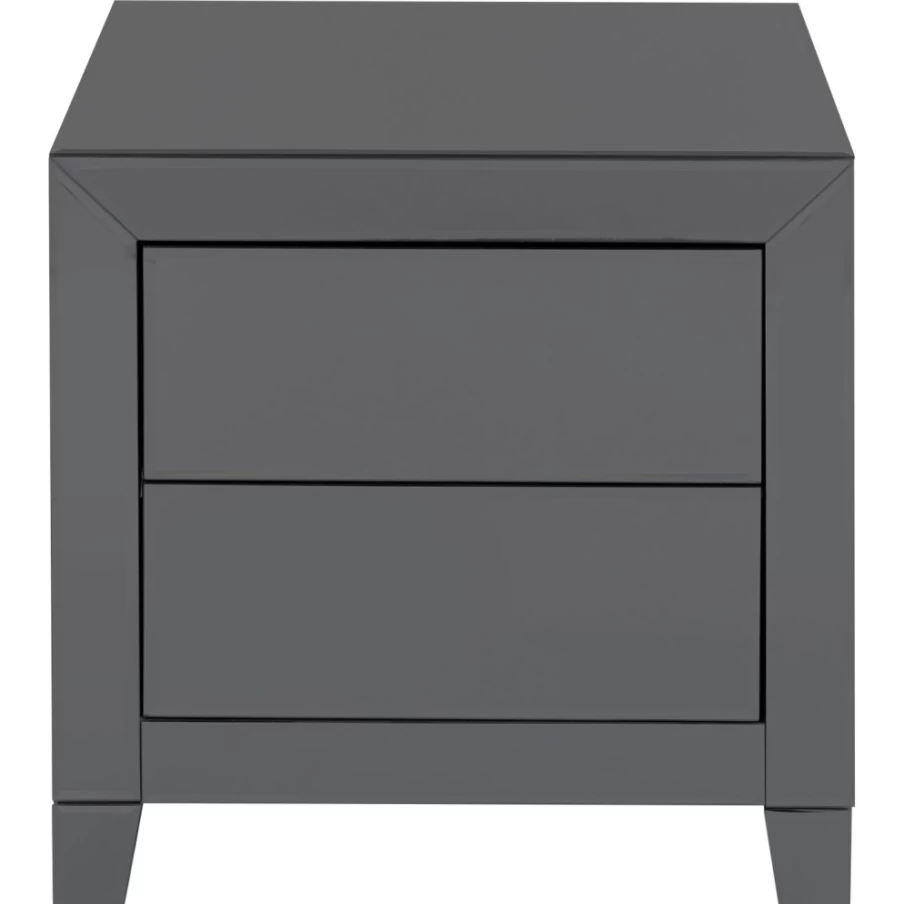"KARE Design Luxury Grey Dresser with 2 Push Drawers – Compact & Stylish"