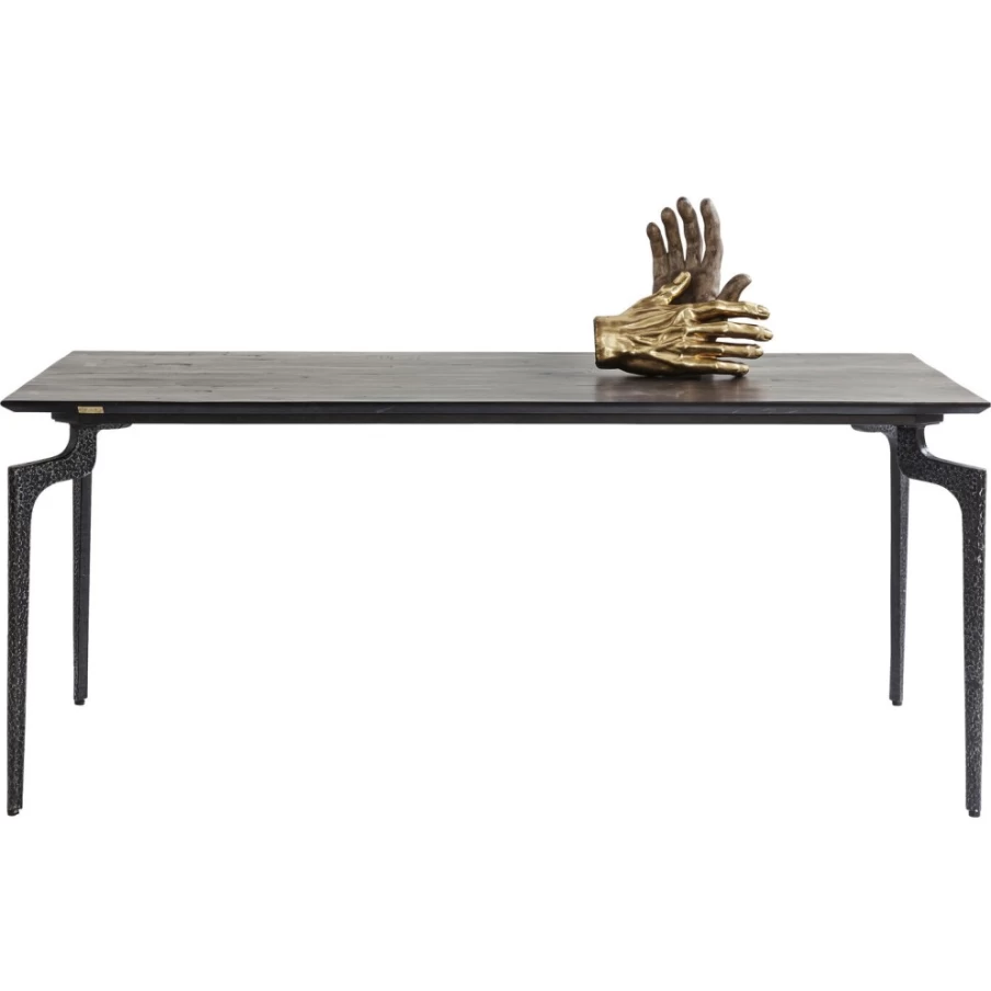 KARE Design Modern Dining Table Bug 180x90cm - Stylish Rectangular Wooden Table for Kitchen & Living Room