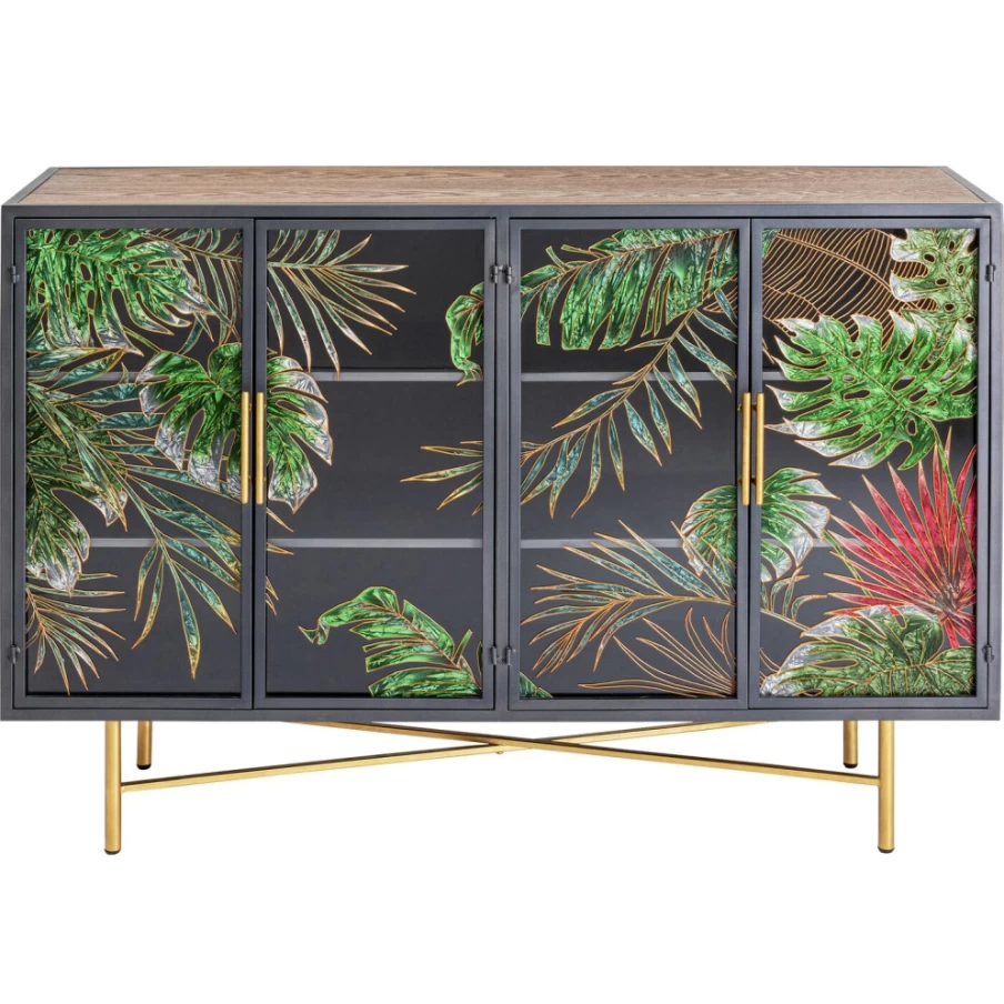 "KARE Design Jungle Sideboard Cabinet 135x95cm Modern Storage Buffet"