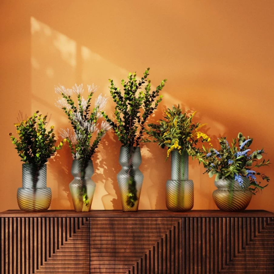 KARE Design Modern Paris Vase - 41cm Tall Decorative Flower Vase for Home & Office